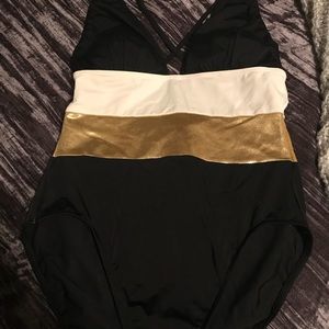 One piece Shape FX bathing suit size 12
